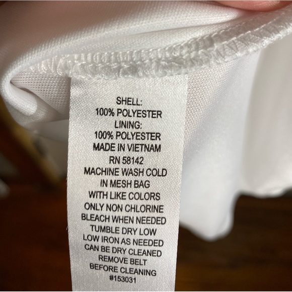 NWOT London Style Dress Fully Lined Back Zipper & Clasp - Picture 8 of 9